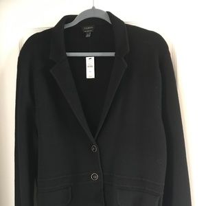 Talbots merino wool classic blazer